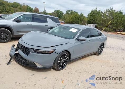 2023 Honda Accord Hybrid Touring из США, поврежденный, VIN 1HGCY2F88PA054702